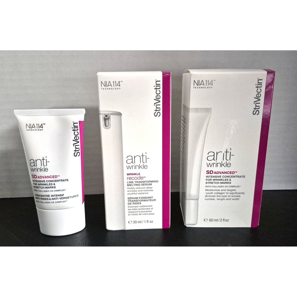 StriVectin antiwrinkle Recode Serum SD Advanced Intensive Concentrate NIA114 Lot